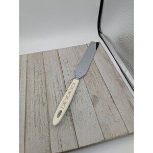 Vintage Androck Heart Handle Stainless Steel Icing Spatula 12 1/2"
